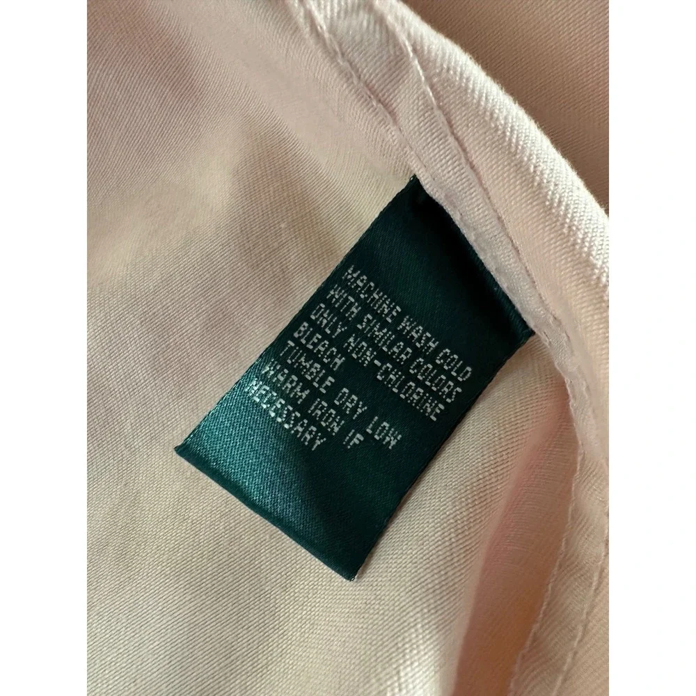 Lauren Jeans Co.‎ Light Pink jean denim  jacket 3x